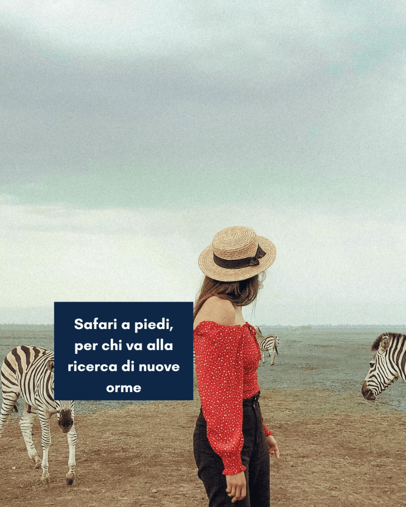 Safari a piedi per le coppie che vogliono vivere la natura più da vicino