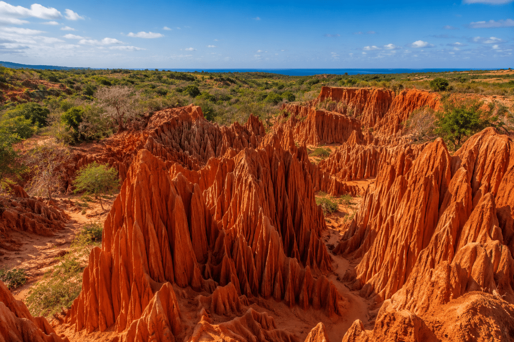 Tsingy-rossi-in-madagascar-conformazioni-rocciose-di-colore-rosso